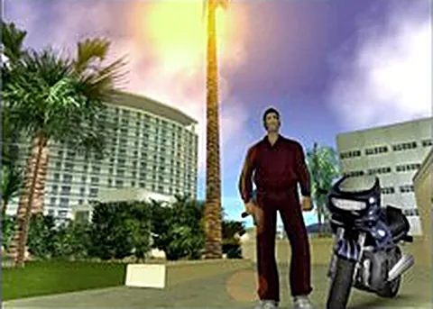 GTA: Vice City (WASM) running in a web browser, sandbox game, no download