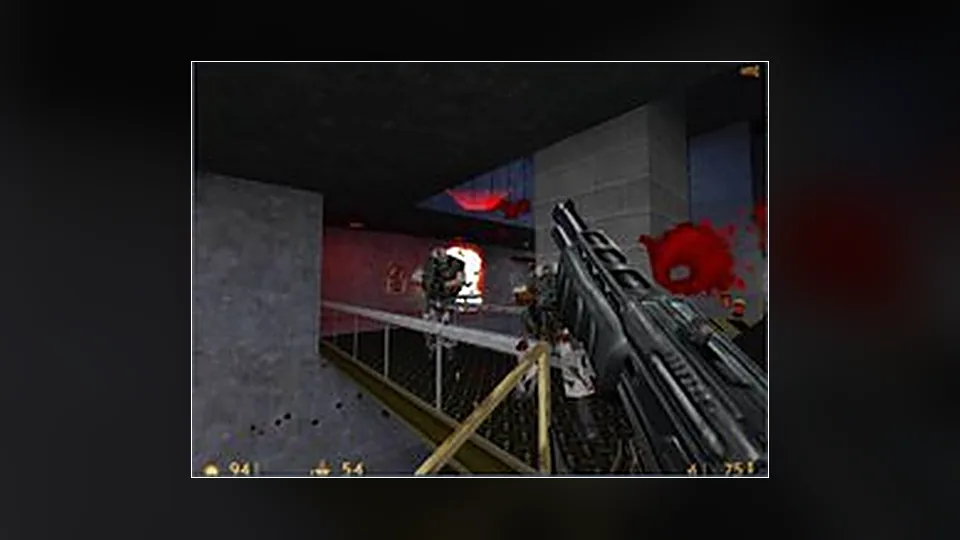 Half-Life (Web) browser game screenshot from the original games round-up