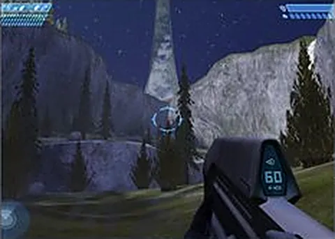 Halo CE Mobile running in a web browser, shooter game, no download