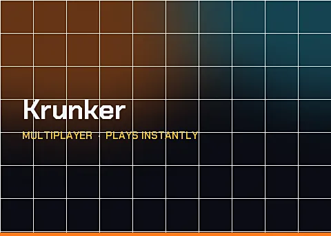 Krunker running in a web browser, multiplayer game, no download