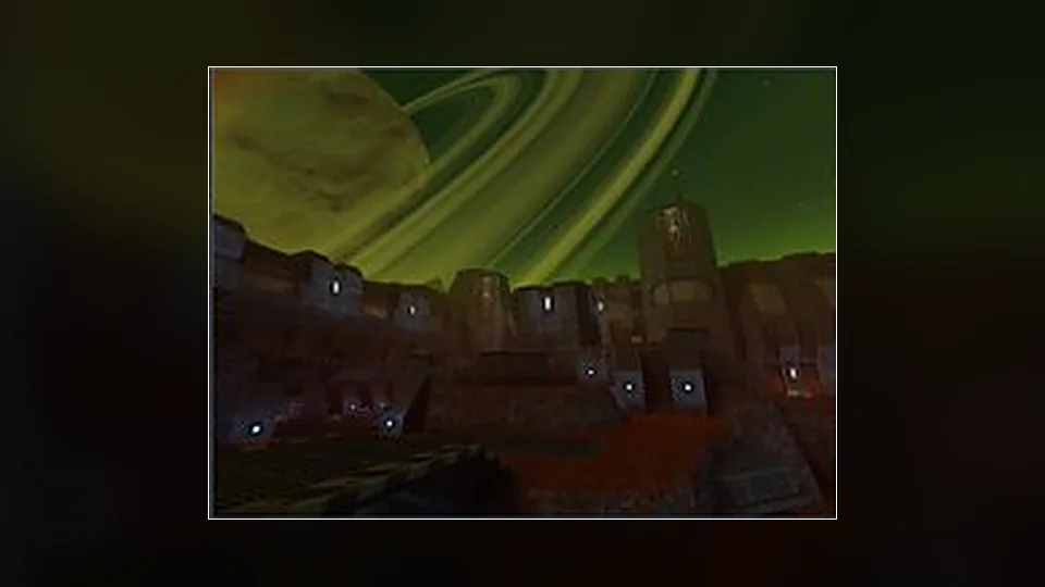 Quake II browser game screenshot from the original games round-up