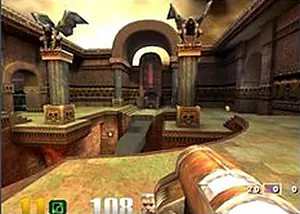 Quake III Arena running in a web browser, Shooters game, no download