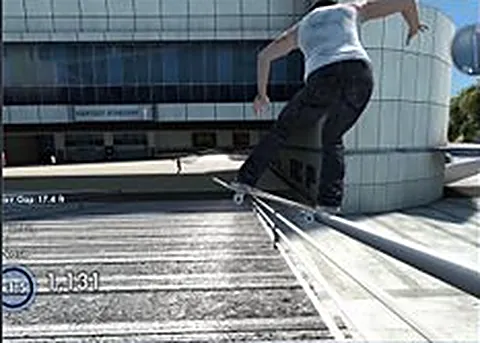 Skate 3 (Browser) running in a web browser, sports game, no download